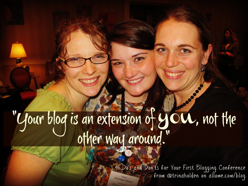 your blog is an extension of you...