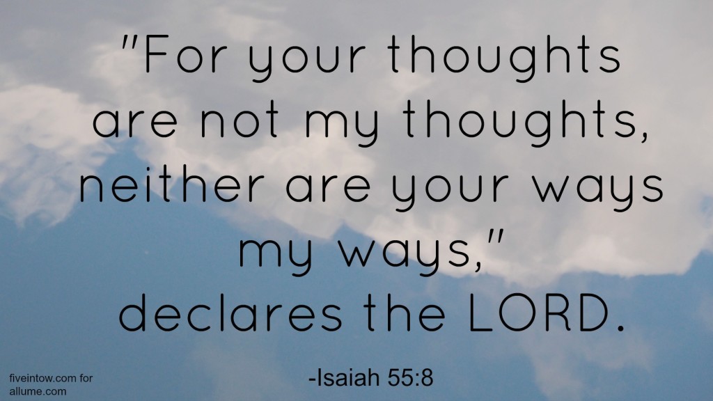 Isaiah 55:8