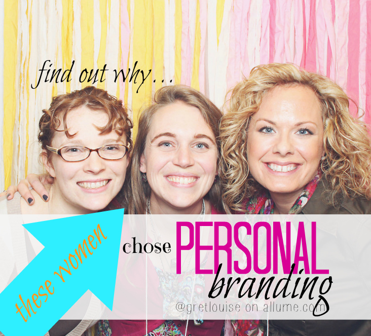 Find out why @GretLouise @TrinaHolden and @AmandaMedlin_ chose personal branding!