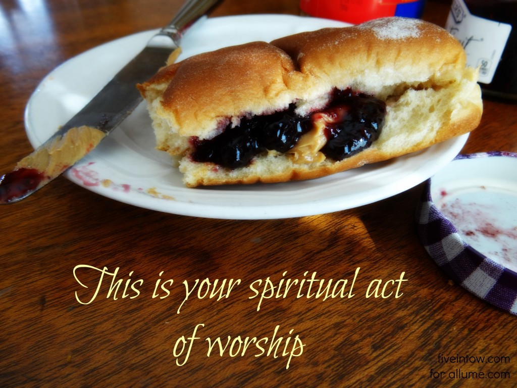 Spiritual act of worship