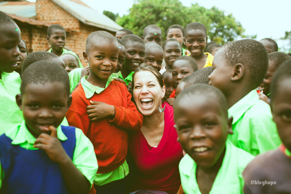 Logan in Uganda with Sole Hope