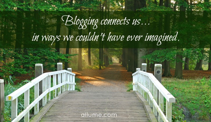 Blogging Connects Us