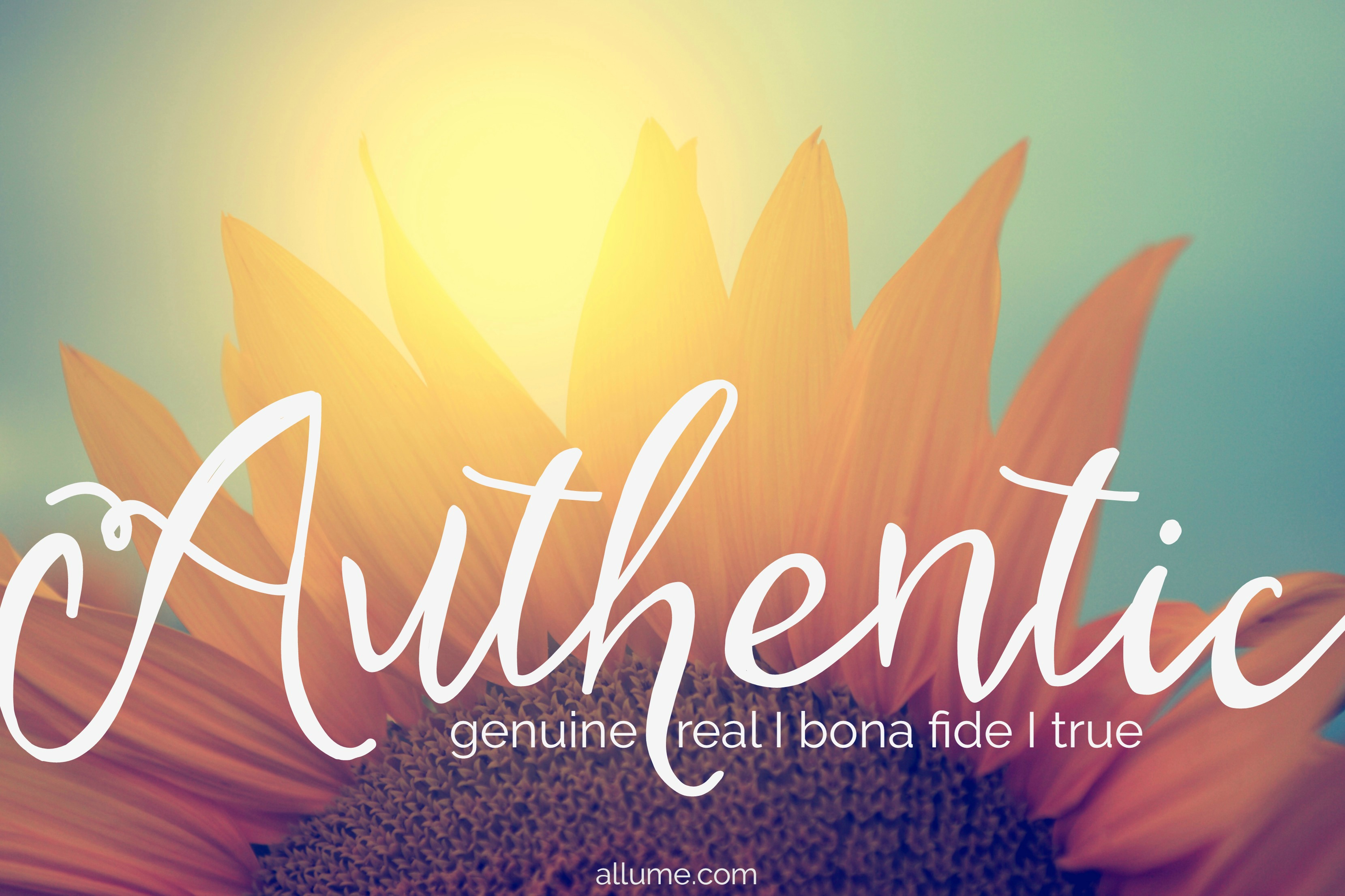 Is Authenticity Even Possible? - allume