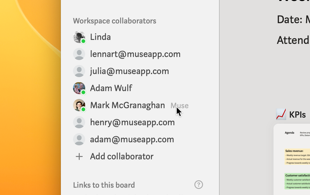 Hover over members&rsquo; names to see which board they&rsquo;re in